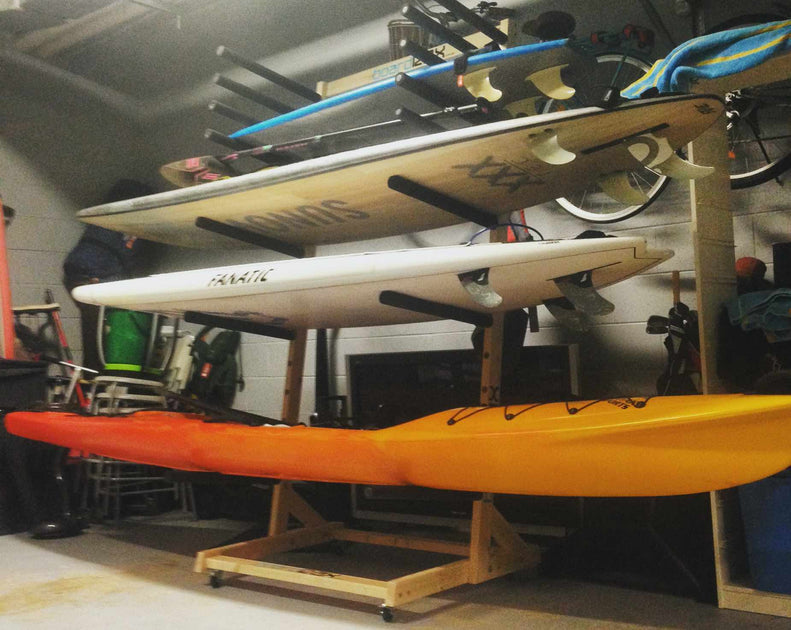 Storage Solutions for Kayaks And SUPs BoardRAX